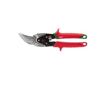 Milwaukee Tool MilwaukeeÂ® Right Cutting Offset Serrated Blade Aviation Snips 48-22-4522